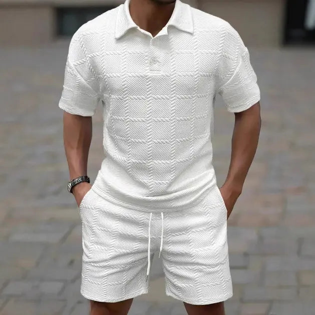 Ensemble Chemise et Short Casual pour Homme