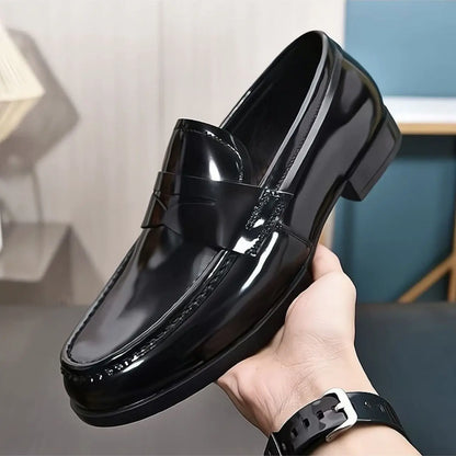 Mocassins Classiques à Talon Plat