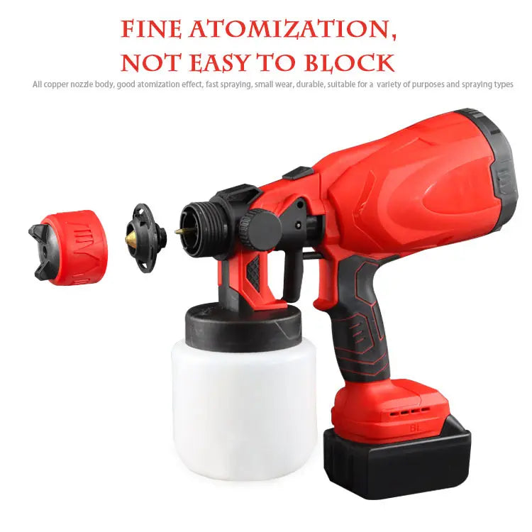 Pistolet Pulvérisateur de Peinture Sans Fil