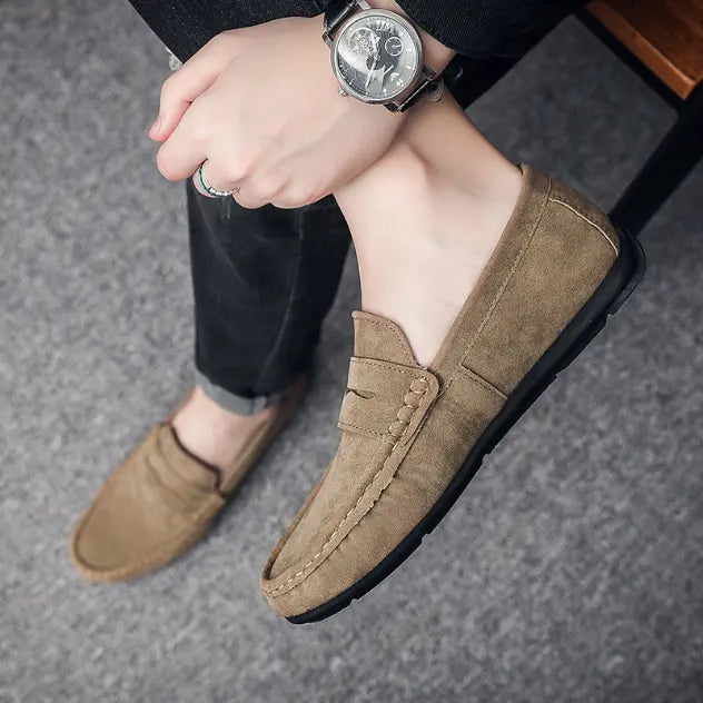 Mocassins à Bout Rond Semelle Souple