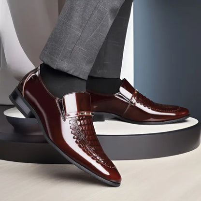 Chaussures de Ville Crocodile