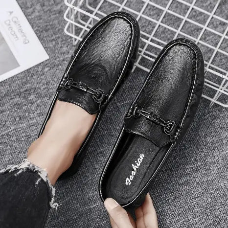 Mocassins pour Homme à Bout Rond