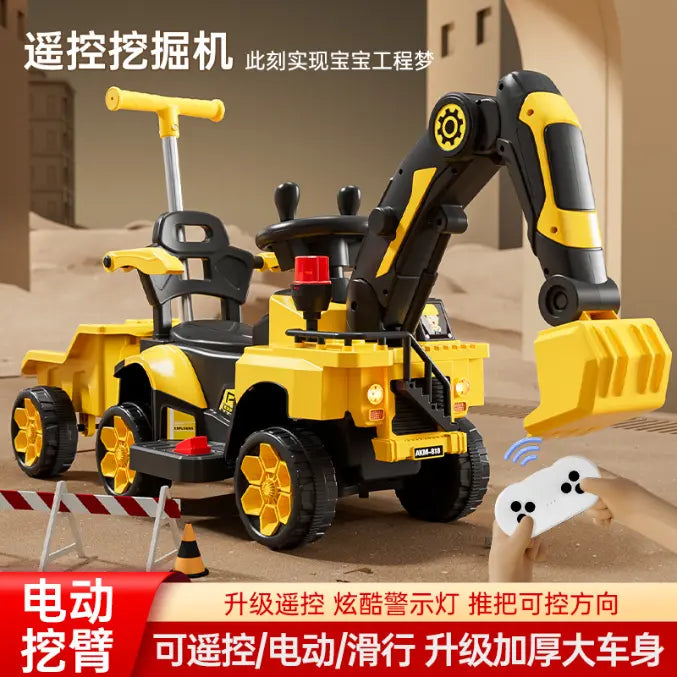 Véhicule de Chantier Électrique pour Garçons