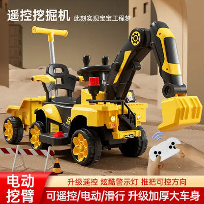Véhicule de Chantier Électrique pour Garçons
