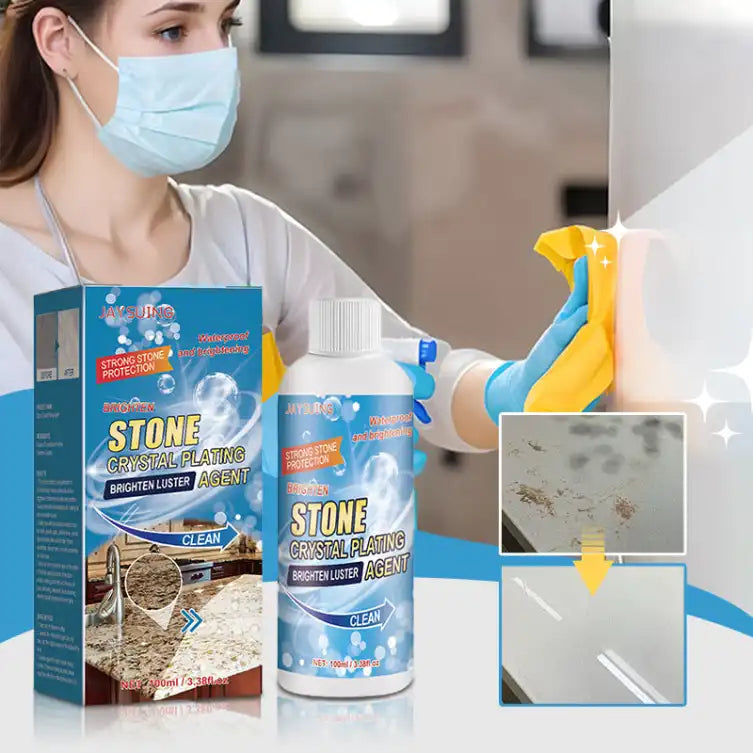 Nettoyant et Polisseur Multi-Surfaces pour Pierres et Carreaux