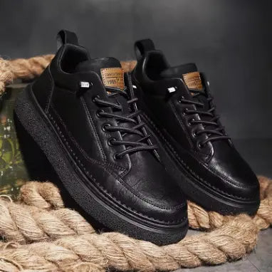 Chaussures en cuir Warrior pour hommes
