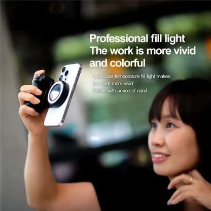 Lampe Selfie Bluetooth à Double Température