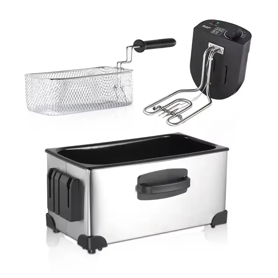 Friteuse Ménagère 3L avec Protection Surchauffe