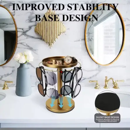 Organisateur Rotatif 360° pour Lunettes et Bijoux