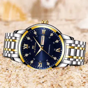 Montre Homme Élégante à Cadran Lumineux