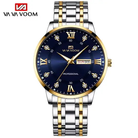 Montre Homme Élégante à Cadran Lumineux