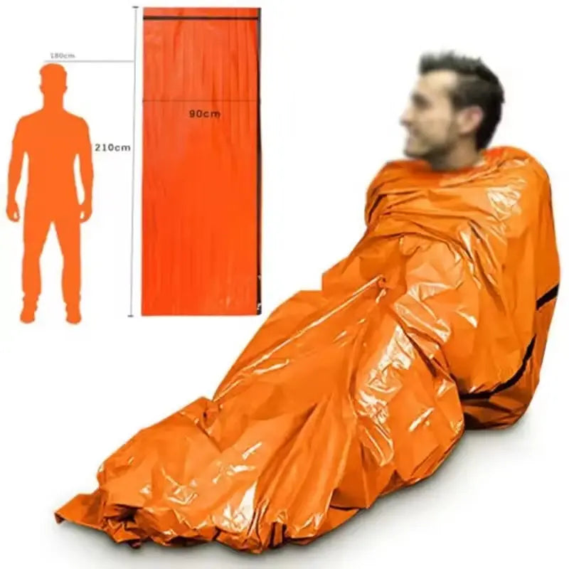 Sac de Couchage de Survie Léger et Imperméable