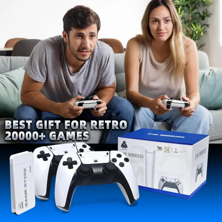 Console de Jeu Sans Fil 4K