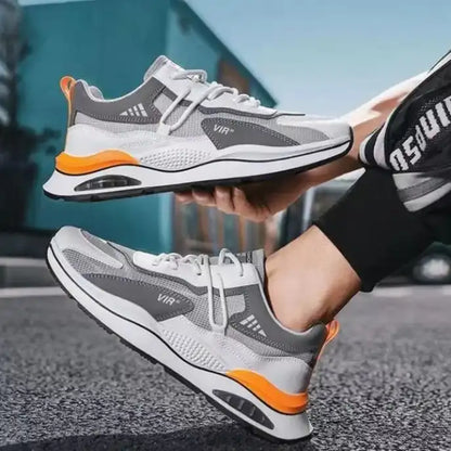 Chaussures de tennis en maille respirante pour hommes