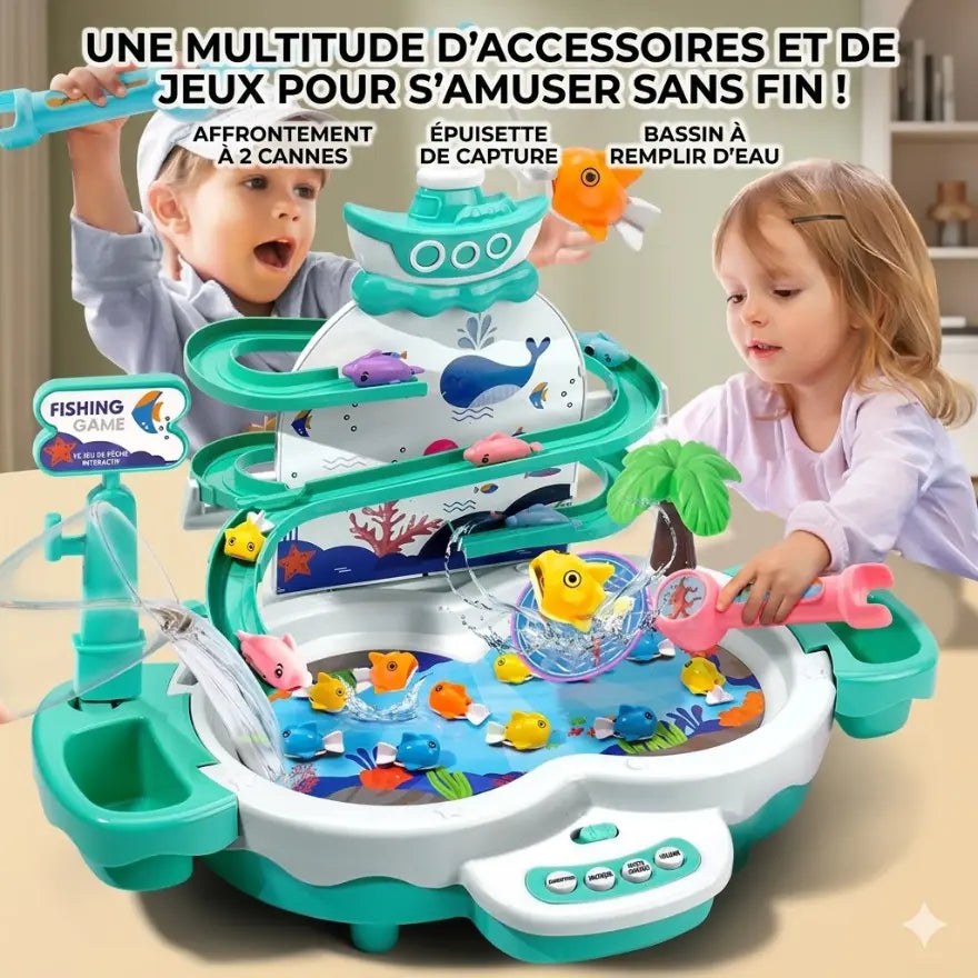 Plateau de Pêche Interactive pour Enfants
