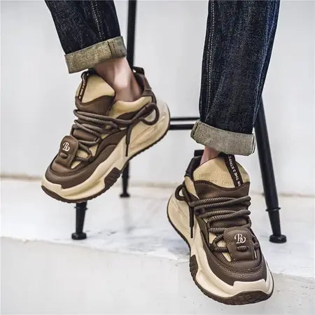 Chaussures Hautes de Mode avec Semelles Épaisses