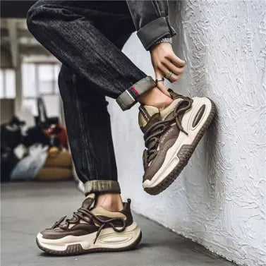 Chaussures Hautes de Mode avec Semelles Épaisses
