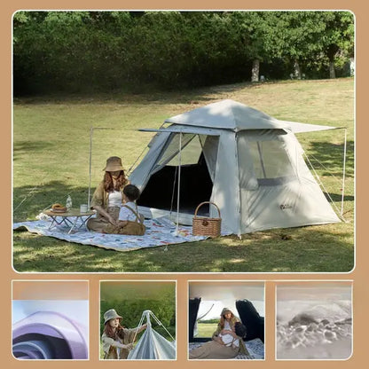 Tente 3-en-1 pour Parc et Camping