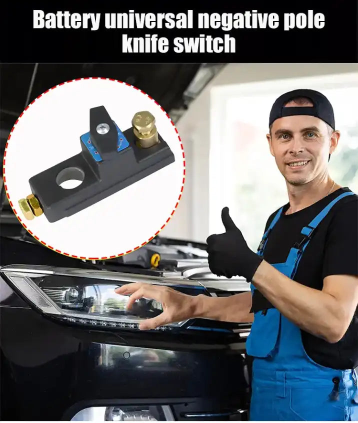 Interrupteur de Déconnexion de Batterie Portable - Pack 2 Pièces