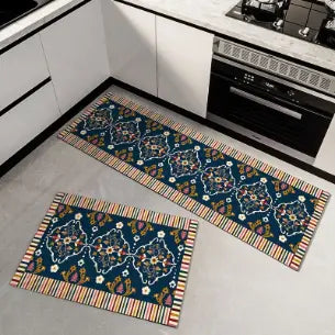 Tapis Antidérapant en Velours de Cristal