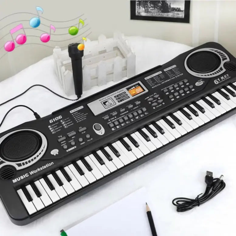 Piano Électronique pour Enfant 61 Touches