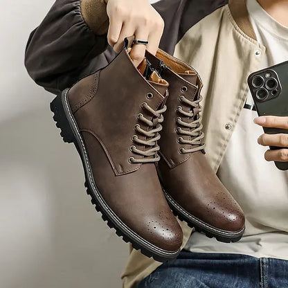Bottines Habillées à Fermeture Zip
