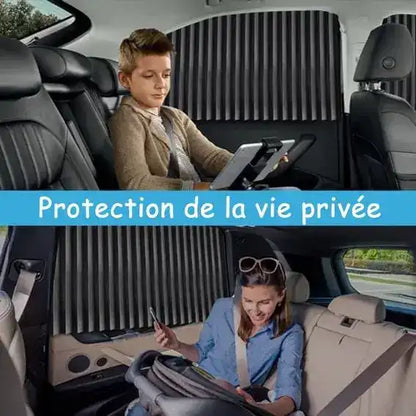 Lot de 4 Pares-Soleil Magnétique pour Voiture YD