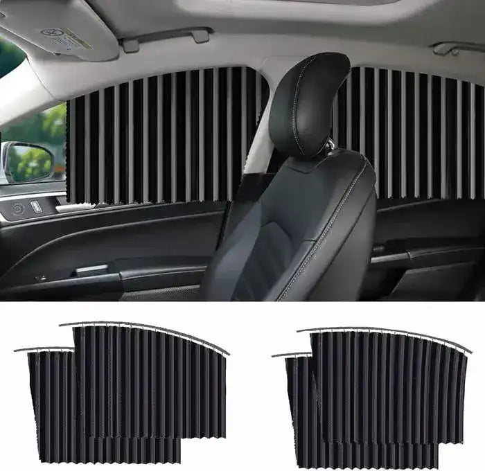 Lot de 4 Pares-Soleil Magnétique pour Voiture YD