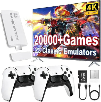 Console de Jeu Sans Fil 4K