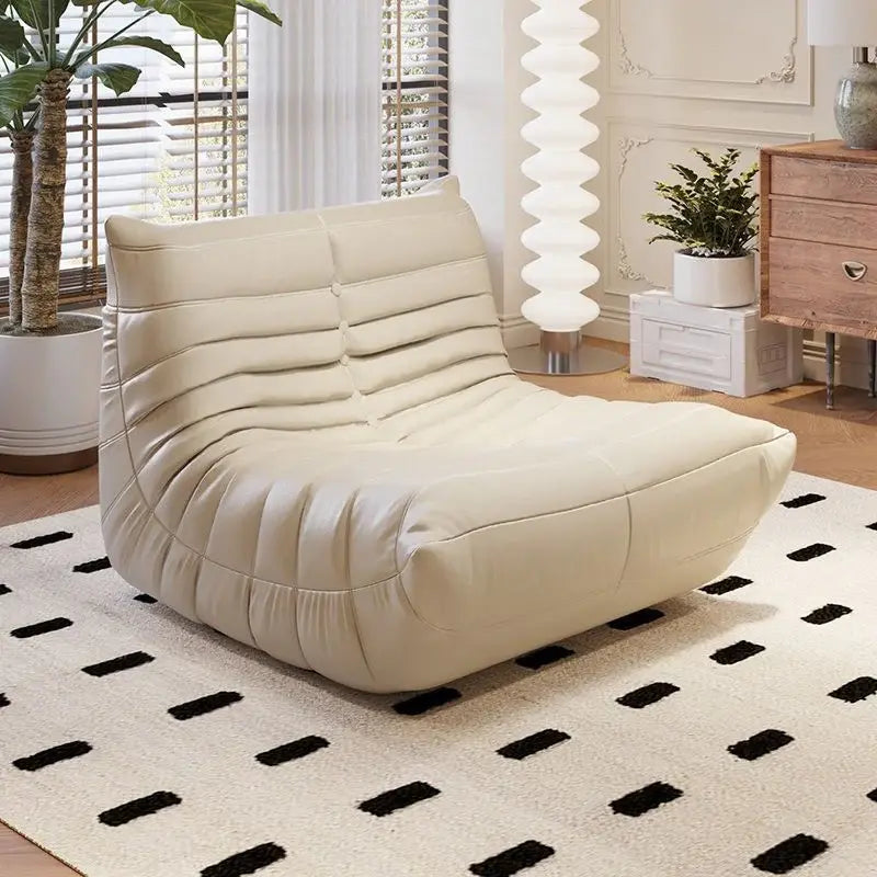 Fauteuil de Détente en Microfibre à Confort Intégral