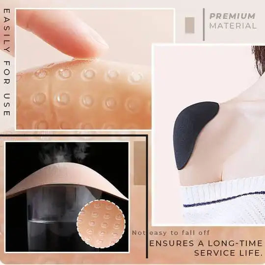 Coussins d'Épaule Invisible en Silicone Antidérapant