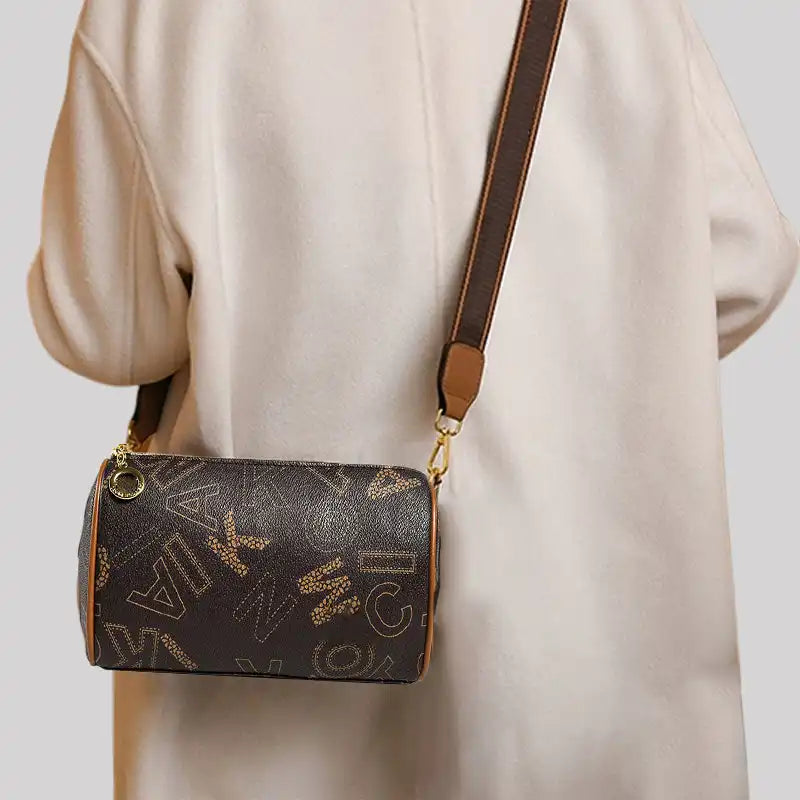 Sac à Bandoulière Texturé Polyvalent pour Femmes