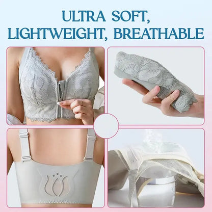 Soutien-Gorge en Dentelle à Fermeture Frontale