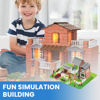 Set de Bâtiment en Mini Cubes Créatifs