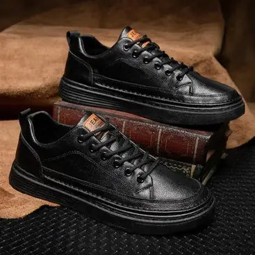 Chaussures en cuir Warrior pour hommes