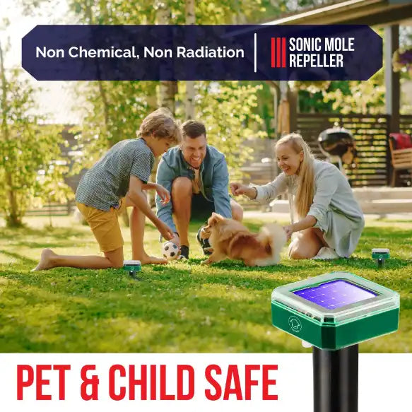 Répulsifs Ultrasoniques Solaires 4-Pack